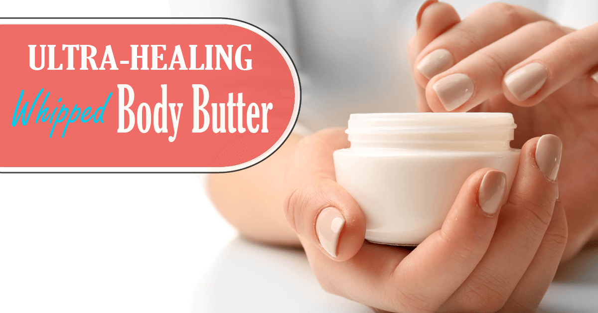 DIY Ultra Healing Whipped Body Butter with Essential Oils Simple Pure