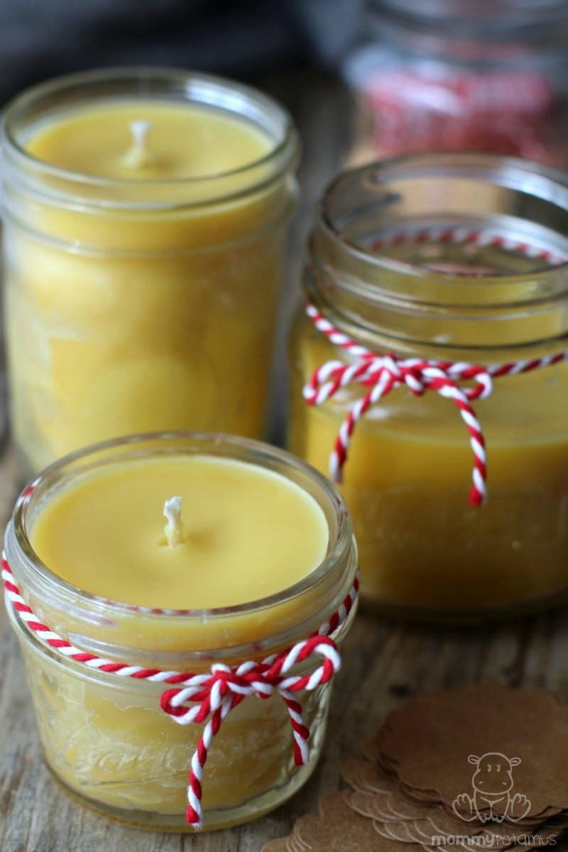 Learn why coconut oil is essential for your DIY beeswax candles. #candlemaking #candlerecipe #essentialoils #essentialoilrecipes #soycandles #diygifts