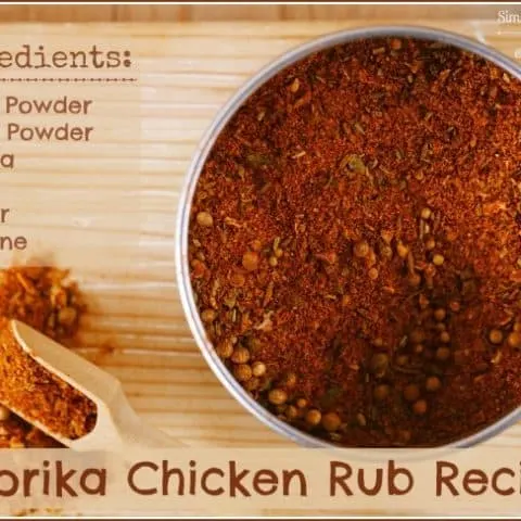 Paprika Chicken Rub Recipe