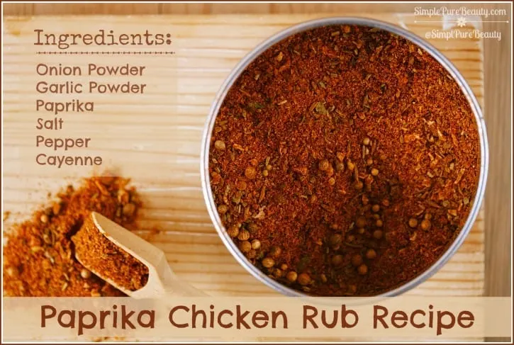 Paprika Chicken Rub Recipe