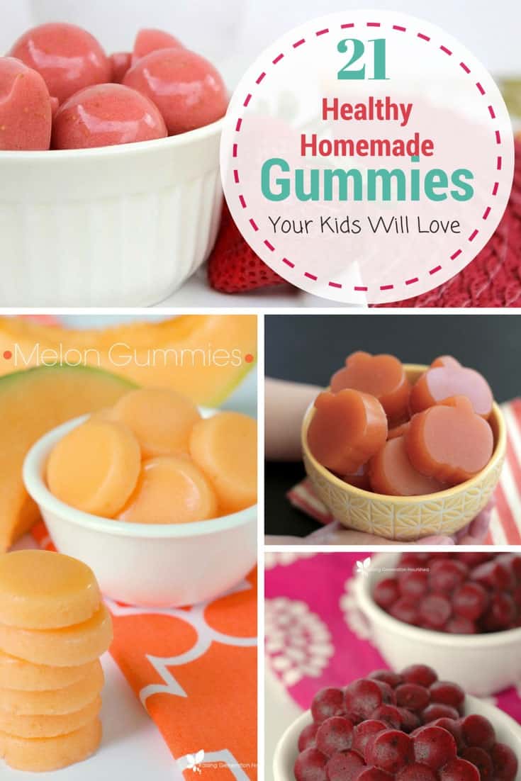 21 Healthy Homemade Gummies Your Kids Will Love! - Simple Pure Beauty