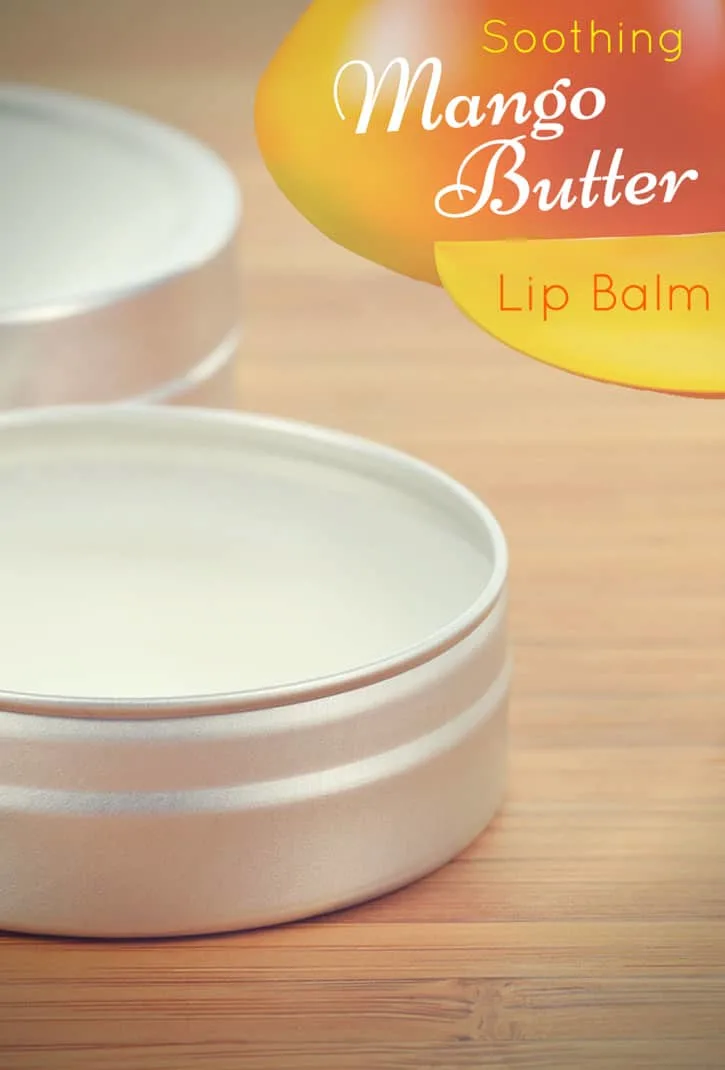 Soothing Mango Butter Lip Balm | SimplePureBeauty.com