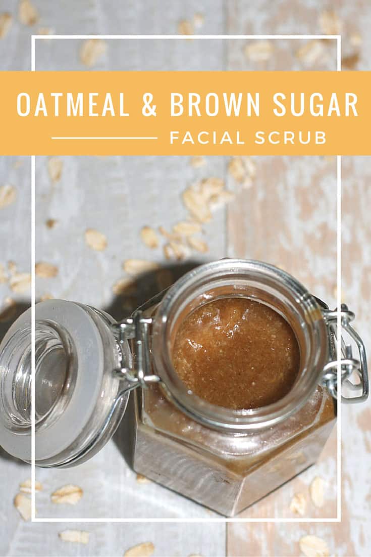Oatmeal and Brown Sugar Exfoliating Facial Scrub