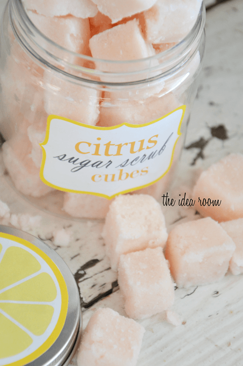 Sugar Scrub Cubes Recipe