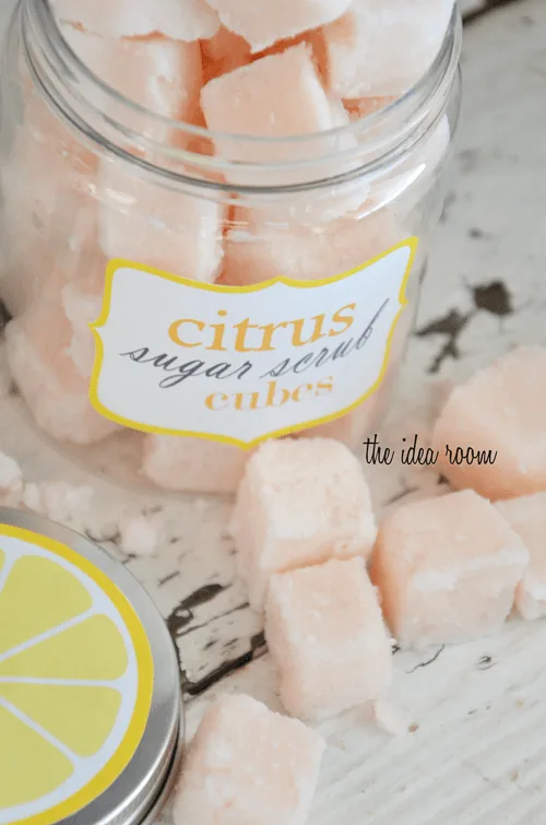 Sugar Scrub Cubes Recipe