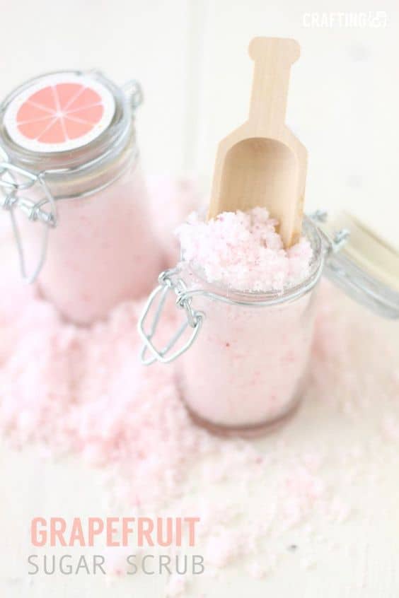 DIY Grapefruit Sugar Scrub Recipe