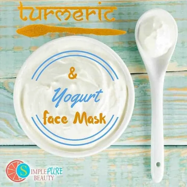 Turmeric and Yogurt Face Mask | SimplePureBeauty.com
