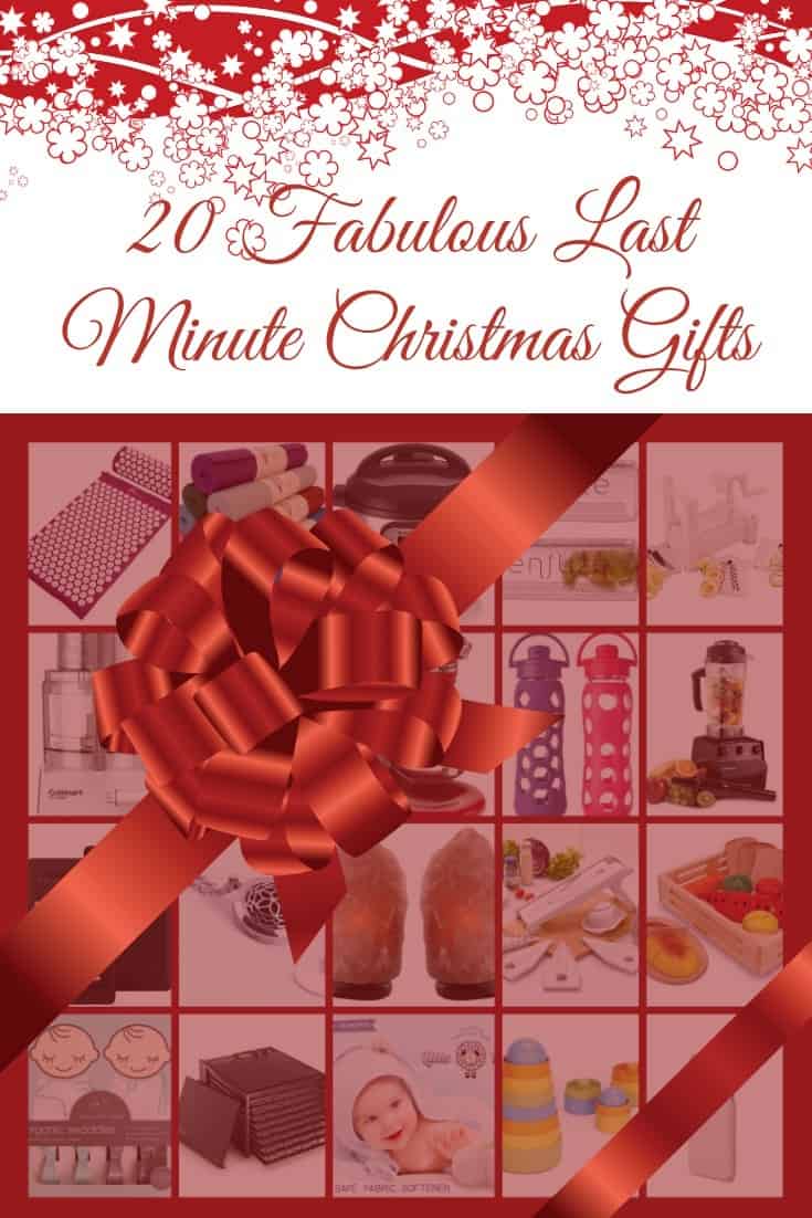 20 Fabulous Last Minute Christmas Gifts! Get them in the nick of time...