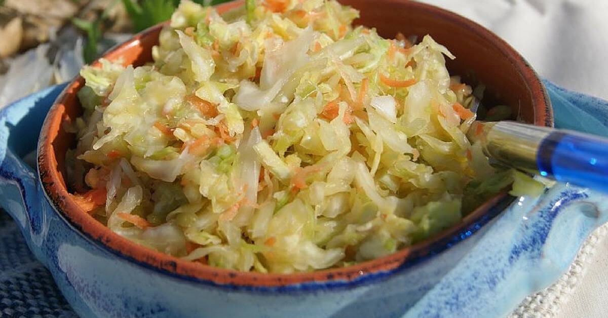 LactoFermented Ginger and Garlic Flavored Sauerkraut Simple Pure Beauty