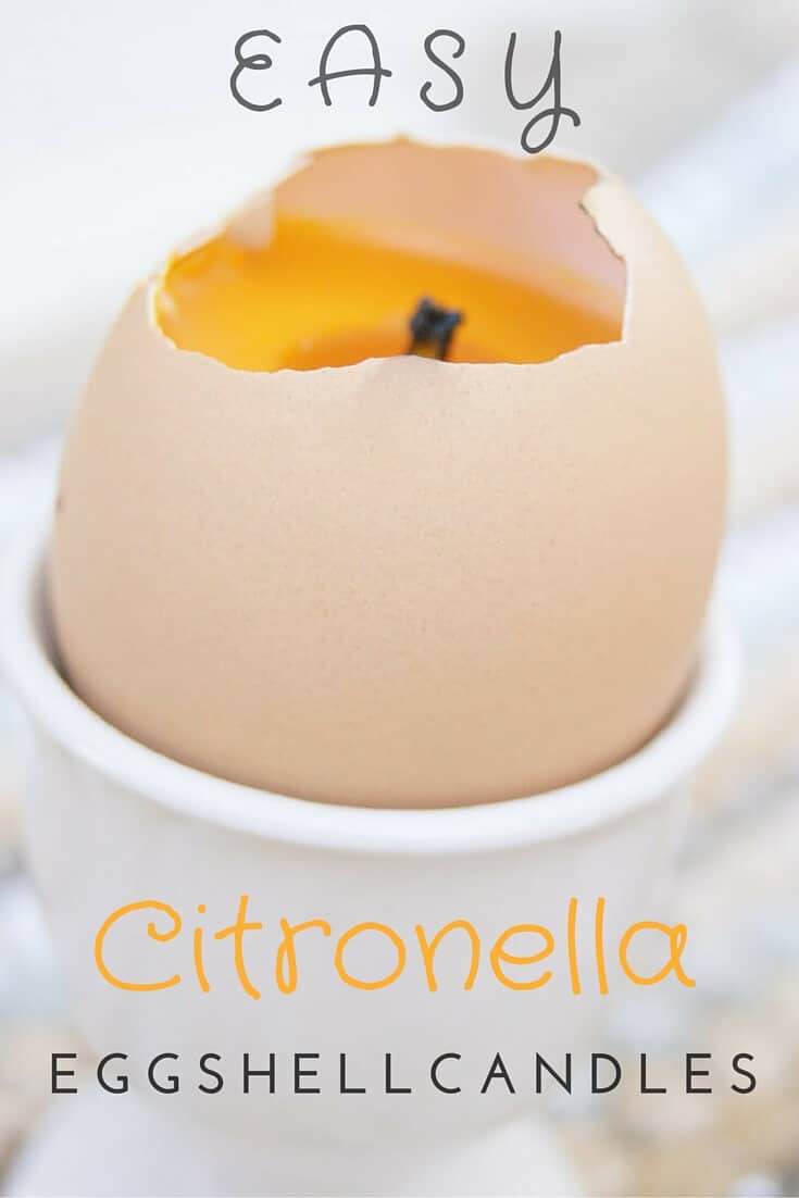 Not only are these DIY Citronella Candles perfect to keep the insects away, but they are also adorable! Click to get the complete candle recipe and tutorial! #candles #diy #essentialoils #homemade #natural #nontoxic