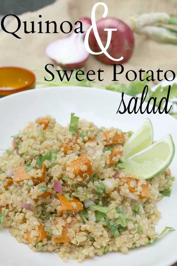 Quinoa Sweet Potato Salad - Simple Pure Beauty