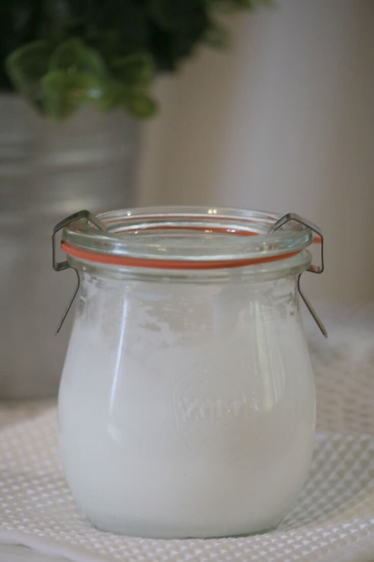DIY Coconut Hand Cream is so easy you won't believe it - one ingredient and one utensil to wash! Learn how to make coconut oil work as a moisturizer.