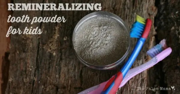 Remineralizing your teeth calls for certain ingredients and avoiding even some natural sweeteners. Make your own toothpowder that's safe for kids.