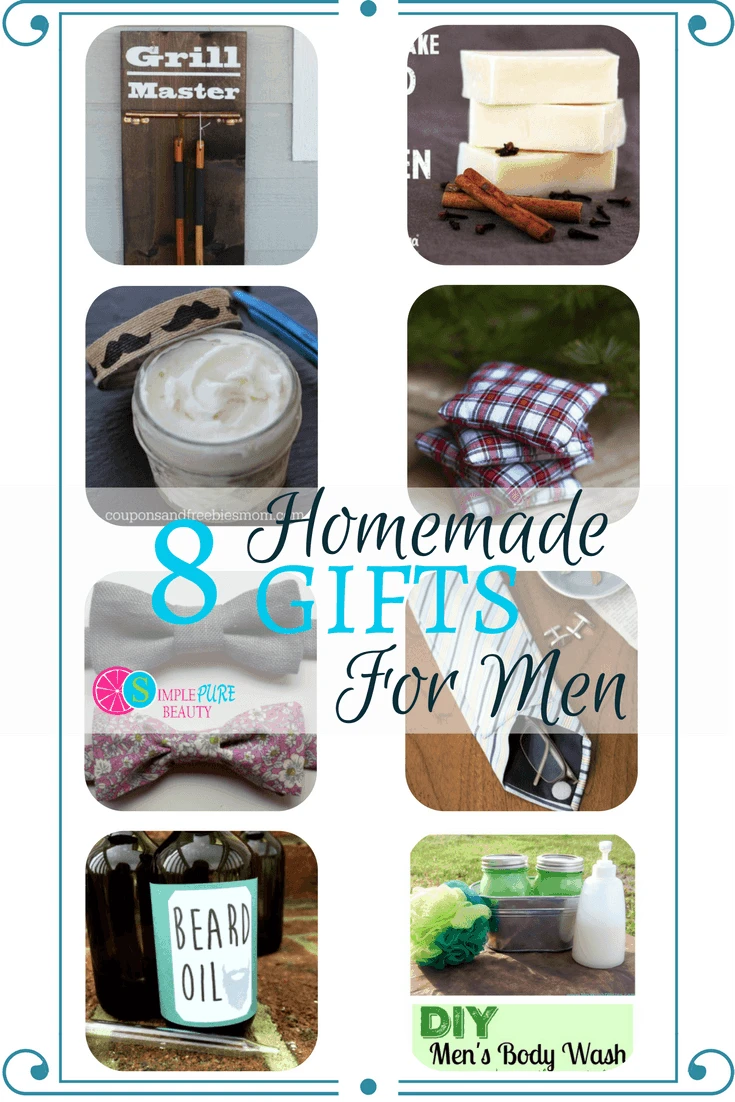 8 Homemade Gifts for Men - Simple Pure Beauty