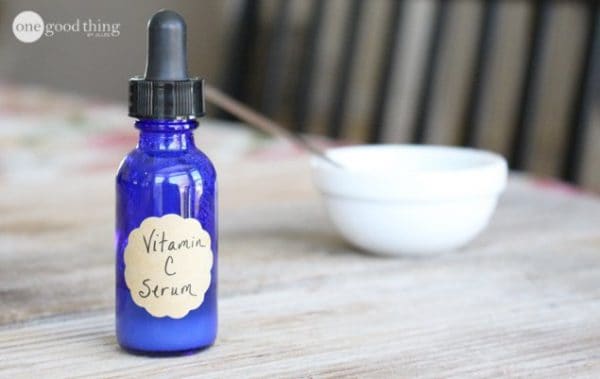 This serum has only four ingredients and can be stored in a convenient dropper for quick and easy application.