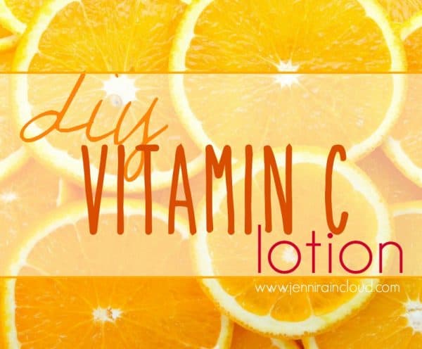 DIY Vitamin C Lotion from Jenni Raincloud Check this one out! Instead of a serum and adding another step to your beauty routine, simply whip up this moisturizer and use it in place of your usual lotion.
