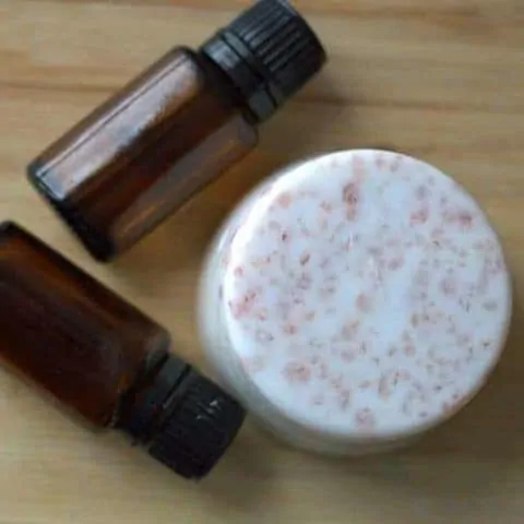 This DIY exfoliating soap recipe is a great all-natural way to pamper yourself, as well as make affordable gifts. Choose your favorite essential oils.