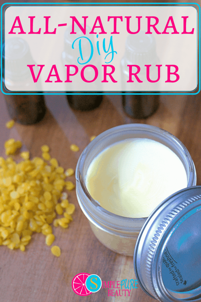 Easy AllNatural DIY Vapor Rub with Essential Oils