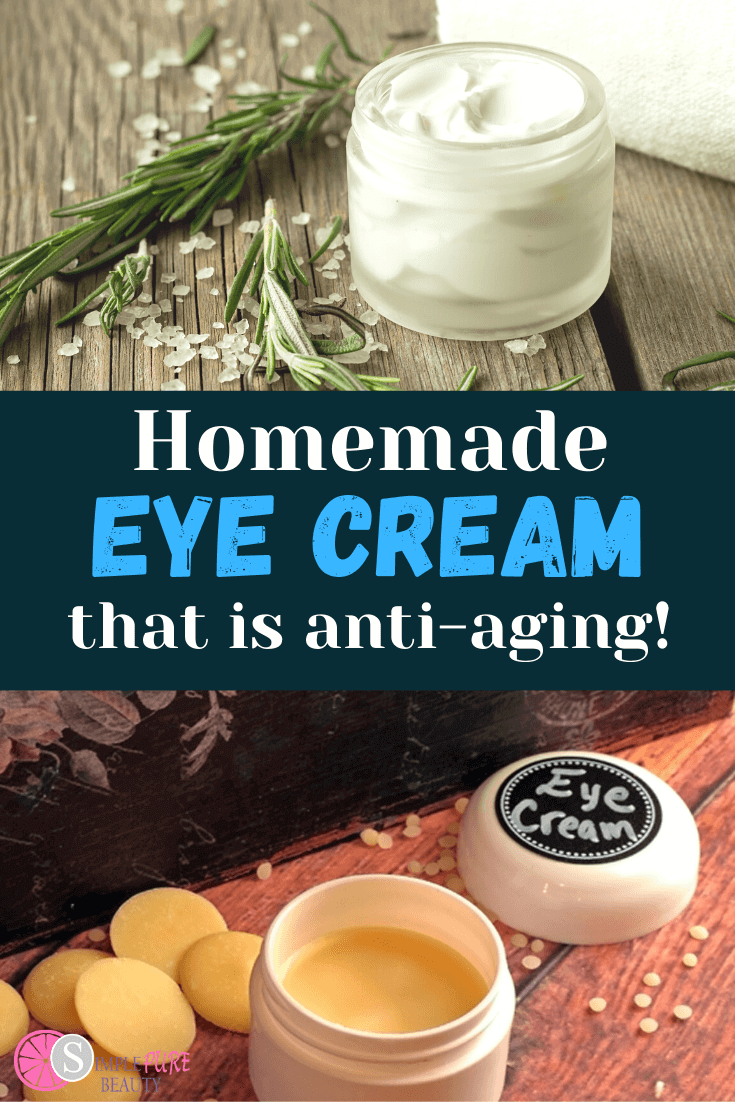 Easy Antiaging DIY Eye Cream Recipe with Cocoa Butter Simple Pure Beauty