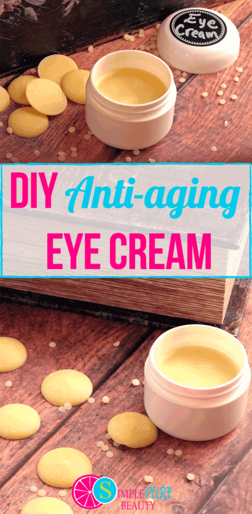 Easy DIY AntiAging Eye Cream Recipe with Cocoa Butter Simple Pure Beauty