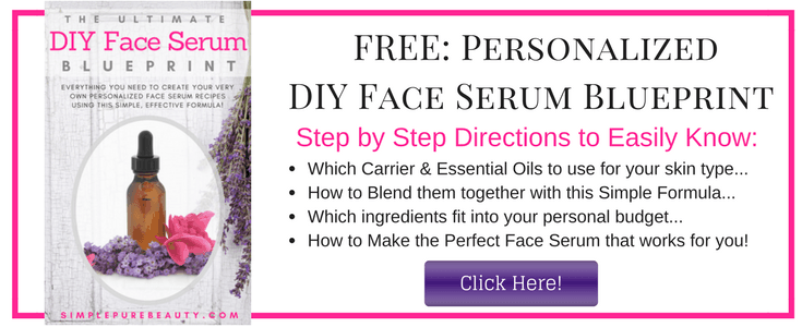 Free Personalized DIY Face Serum Blueprint