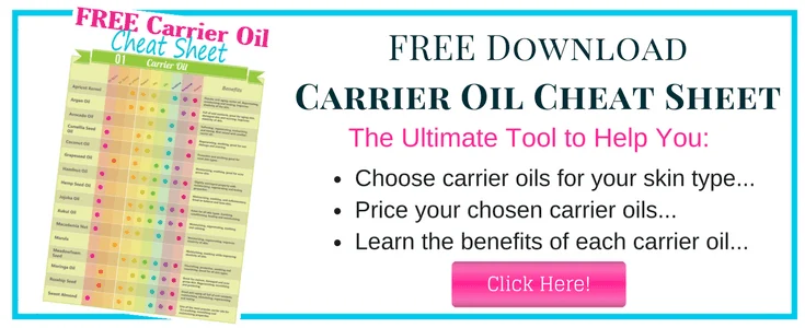 Carrier Oil Cheat Sheet: Free Download