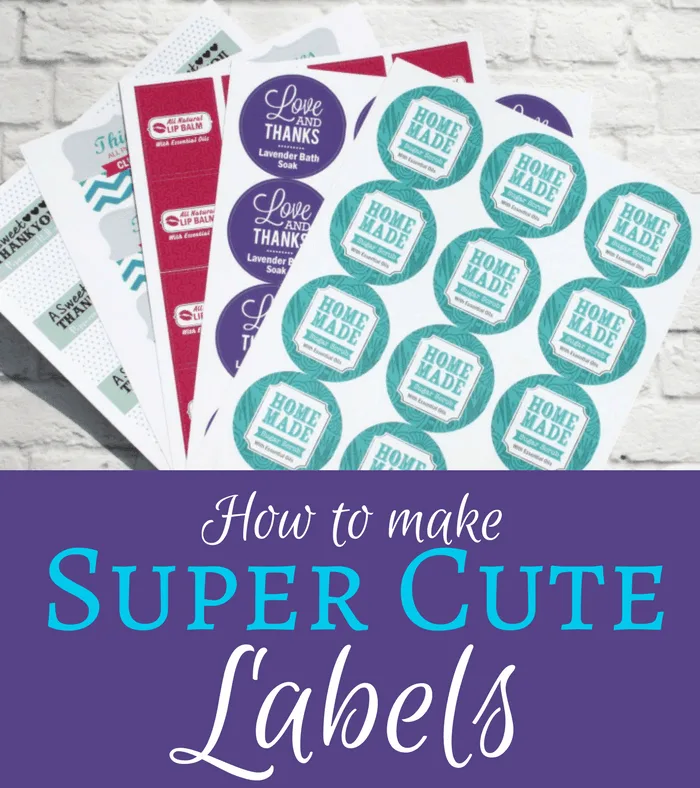 You work hard on your DIY Creations, so shouldn't your labels reflect that? Check out these Super Cute Labels to give your products a leg up on the competition...