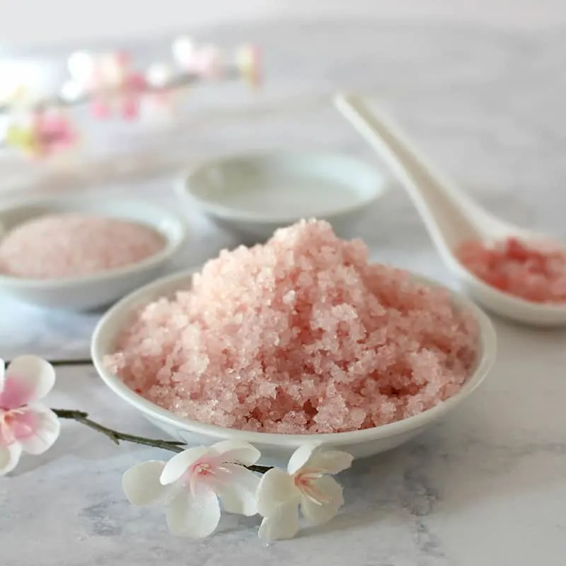 DIY Coconut Rose Body Scrub