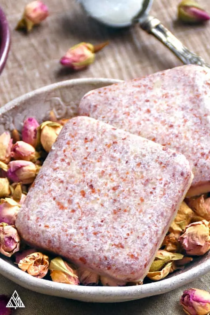 DIY Rosewater Lotion Bar Recipe