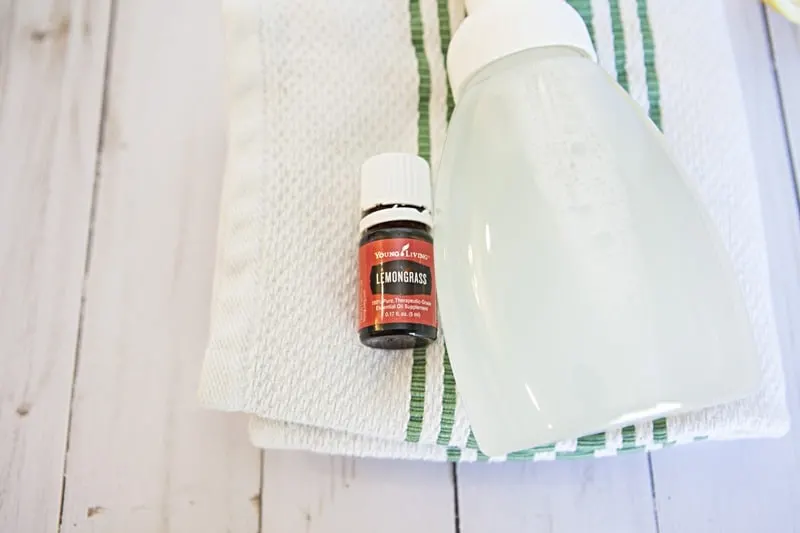 Make this DIY foaming hand soap with three simple ingredients. Once you see how easy it is you won't bother with comparing products in the store. #naturalcleaning #handsoap #essentialoils #soaprecipes #diyproject #greenliving #greencleaning