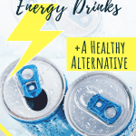 When you're searching for an energy drink that isn't packed full of sugar, it can be hard! With this healthy energy drink, you can make it at home with ease and know exactly what it's made of! #smoothies #natural #organic #energy #green #chocolate