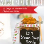 DIY Sugar scrub needs to top the list of great Christmas gift ideas for all your family and friends! Not only does it smell amazing, it scrubs and helps to moisterize your skin as well. Say goodbye to dry skin and welcome this homemade brown sugar scrub into your weekly beauty routine. You'll never want to use anything besides this homemade sugar scrub recipe again! #homemade #sugarscrub #DIY #beauty