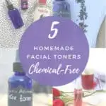 These homemade face toner recipes are simple and easy! DIY toner that is chemical free and simple to do! #facetoner #DIY #beauty #homemade #skincare