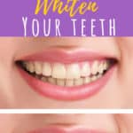 Whitening your teeth naturally is simple to do! With these simple DIY tips, you can have the brightest smile in the room in no time at all! #naturallywhitenyourteeth #brightsmile #whitenyourteeth #DIY #homemadeteethwhitener