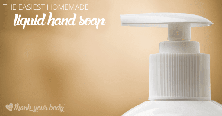 DIY Homemade Liquid Hand Soap - Live Simply