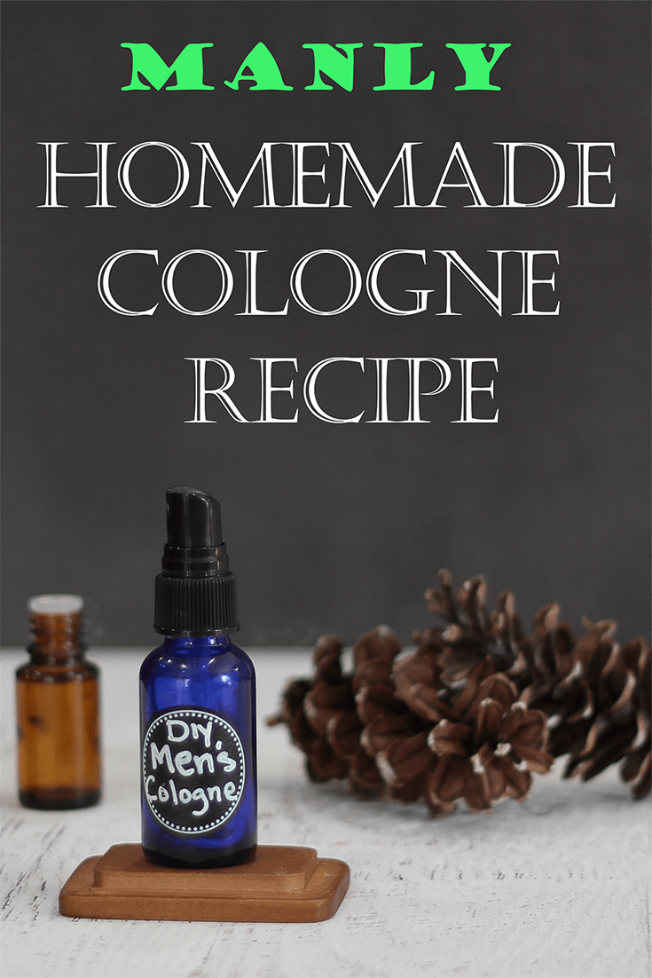 Looking for an all natural men's cologne to keep your man smelling great? You'll love this recipe using essential oils! #natural #DIY #menscologne #essentialoils #homemade