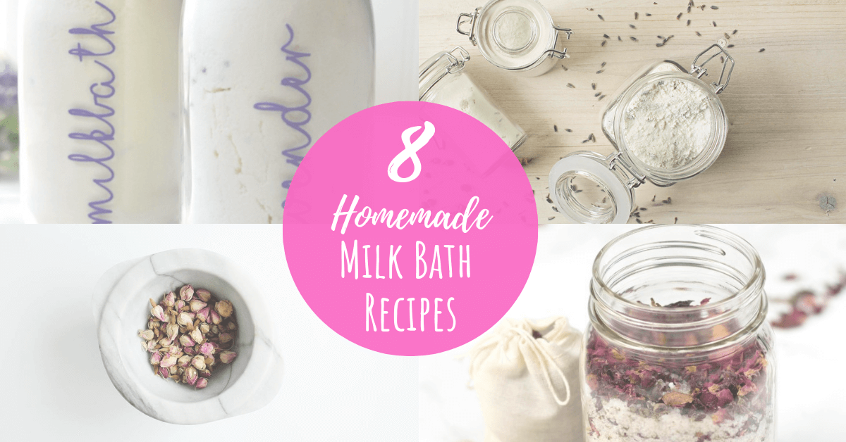 8 Homemade Milk Bath Recipes You'll Love! Simple Pure Beauty