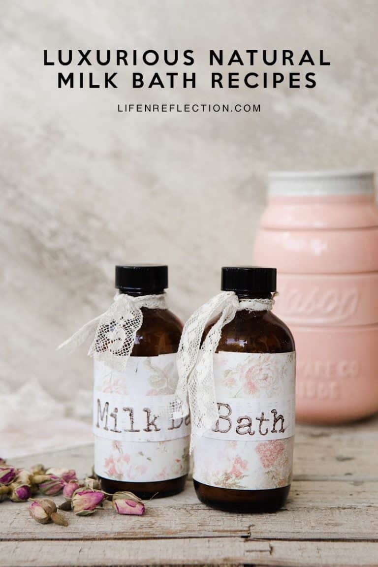 8 Homemade Milk Bath Recipes You'll Love! Simple Pure Beauty