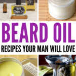 If you're looking for some super simple beard oil recipes, you're going to love these list! All are different but still so simple to create! DIY oil recipes aren't hard to make and they only take a few simple ingredients. Instead of heading to the store and buying something full of chemicals, why not try one of these natural approaches instead? You'll be amazed by the ease and scent of this beard oil recipe! #DIY #beardoil #essentialoil #beauty