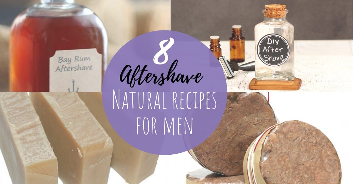 8 Super Simple DIY Homemade Aftershave Recipes for Men Simple Pure Beauty