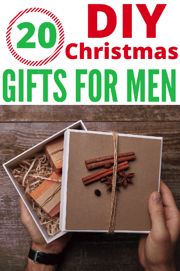 20 DIY Christmas Gifts for Men  Simple Pure Beauty