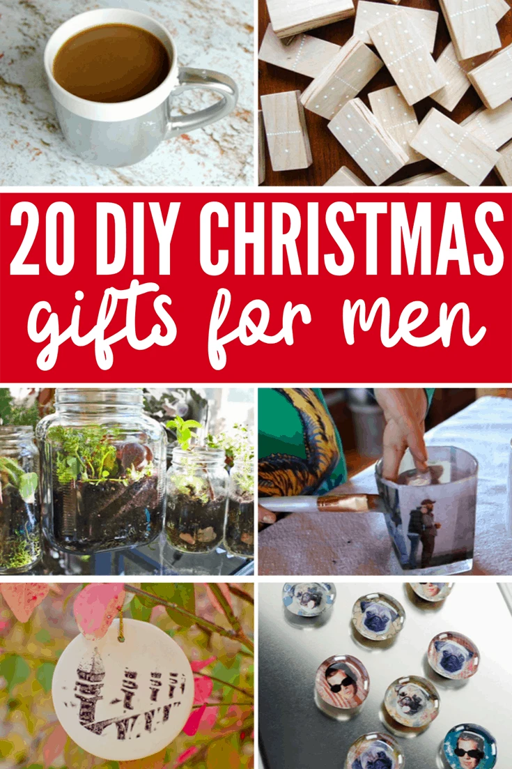 20 Diy Christmas Gifts For Men Simple