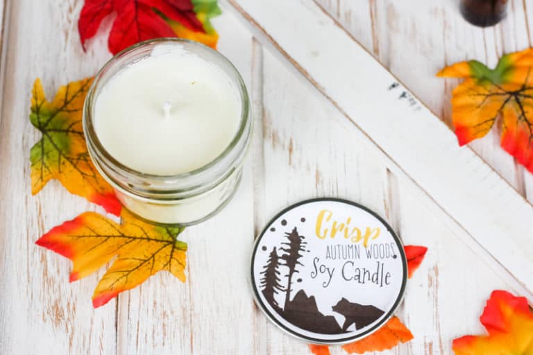 Woodsy Scented Soy Candle Recipe Simple Pure Beauty