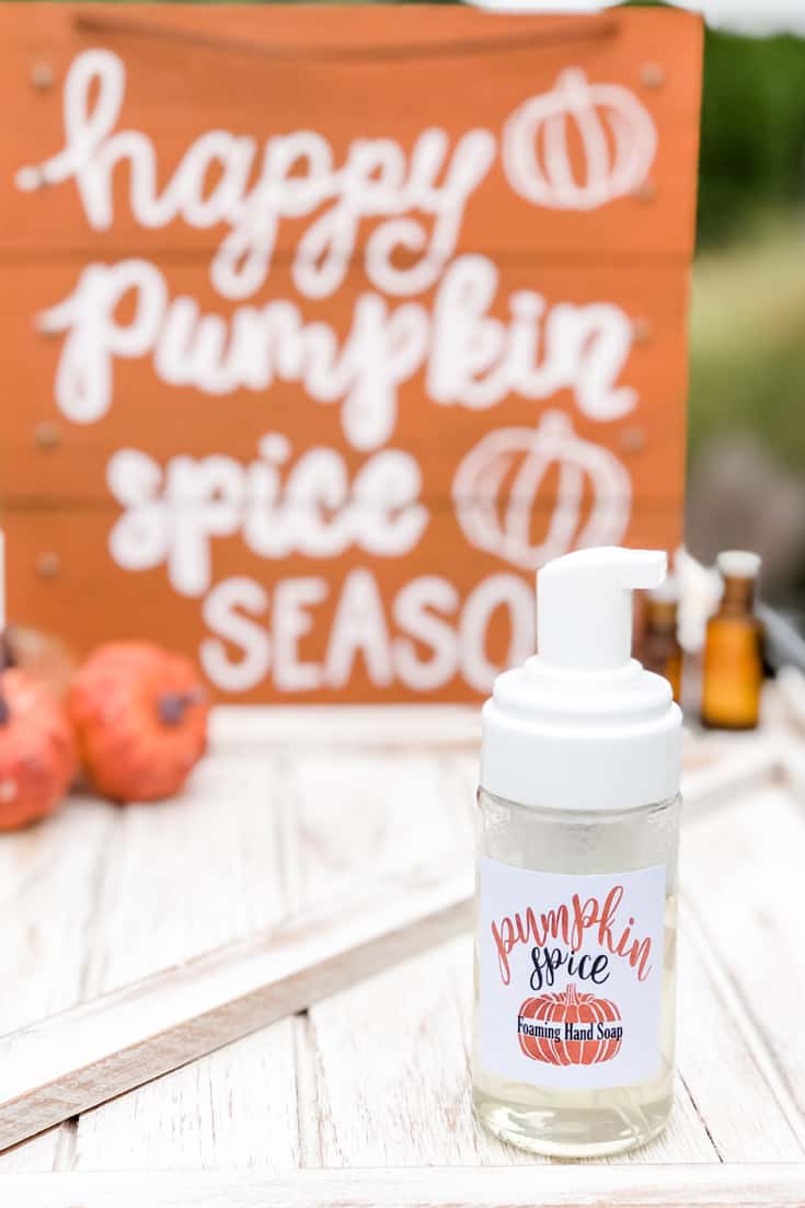 pumpkin natural soap using essential oils