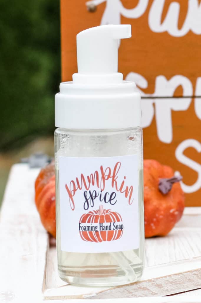Pumpkin Spice Fall Foaming Hand Soap Recipe Simple Pure Beauty