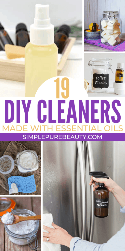 Cleaners with Essential Oils long pin