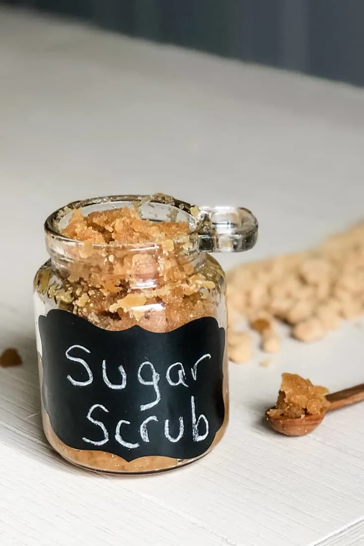 simple homemade brown sugar body scrub 