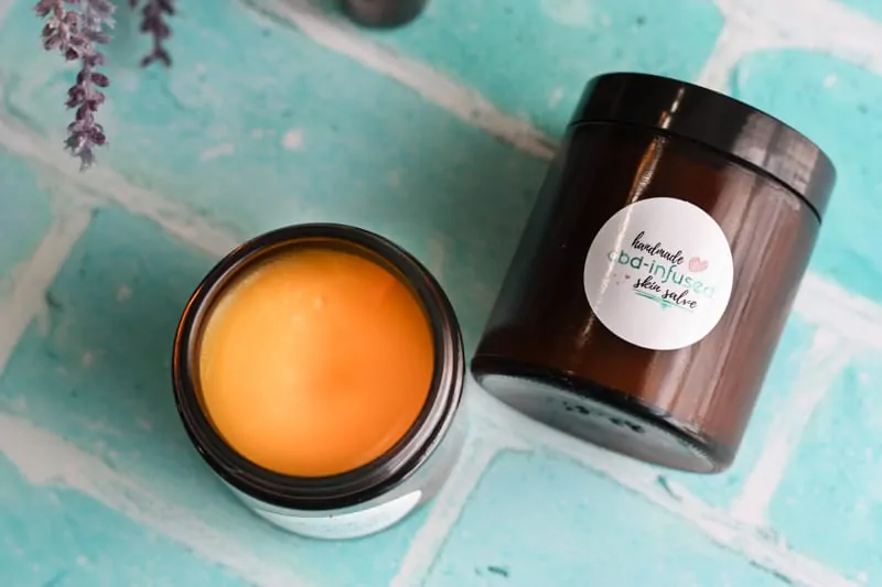 CBD infused salve