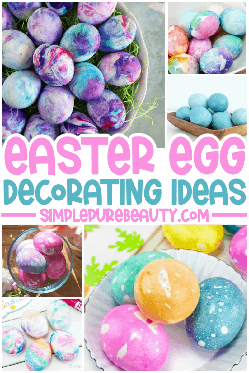 Easter egg decorating ideas
