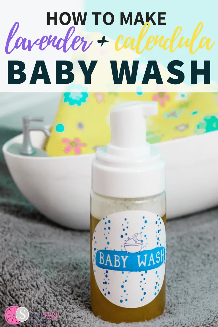 Calendula and Lavender Baby Wash Recipe